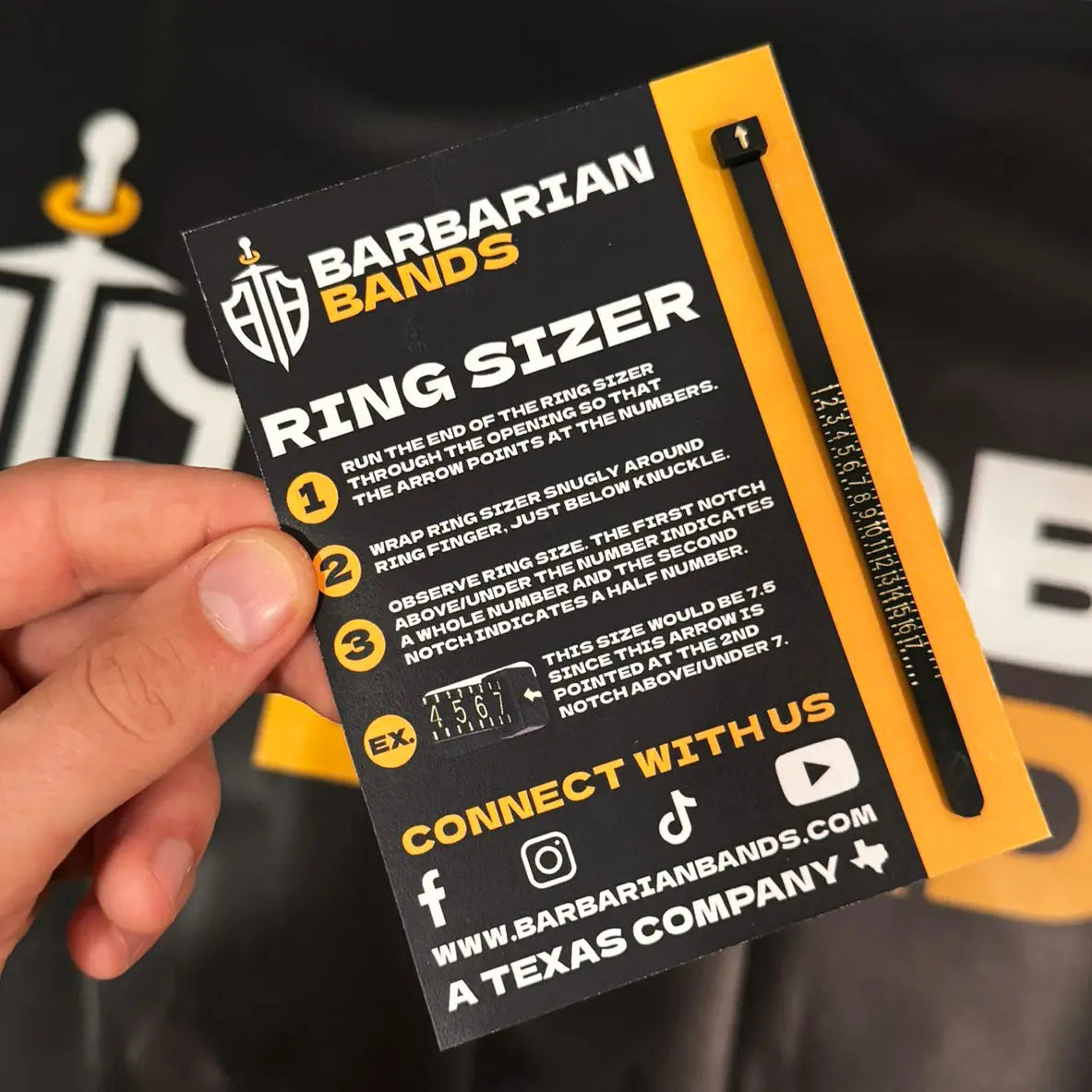 Free Men's Ring Sizer